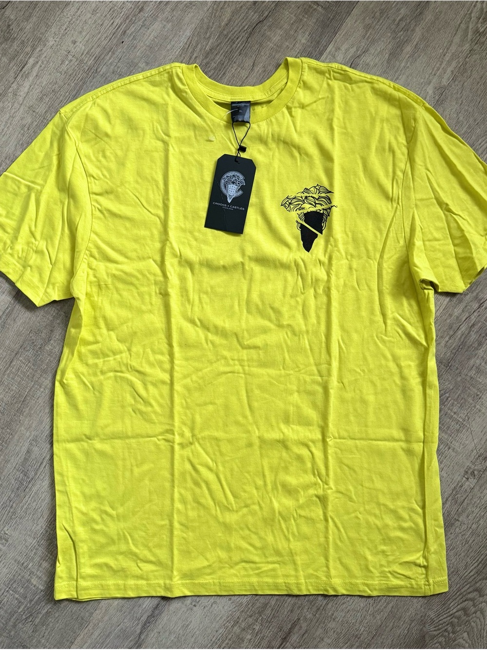 Men's Neon Graphic Crooks & Castles T-Shirt